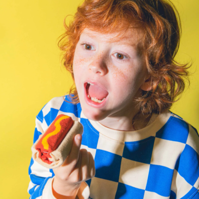 Meias Cachorro Quente - Eat My Socks Criança