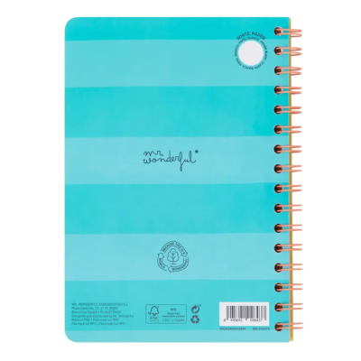 Caderno A5 Margarida 3D - Dreaming and creating