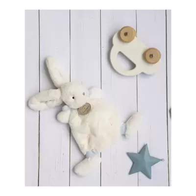 Coelho Azul - Doudou 26cm