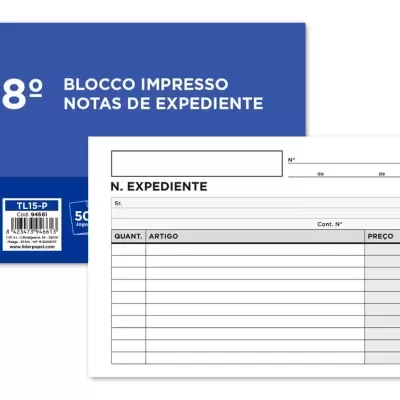 Nota expediente duplicado 105x155 mm