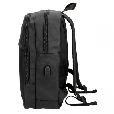 MOCHILA ADAP 2C. PORTA-COMPUTADOR PEPE JEANS NEGRO