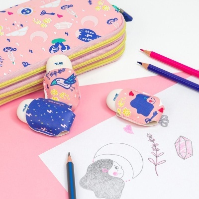 Borracha oval com proteção Milan Magic 1012