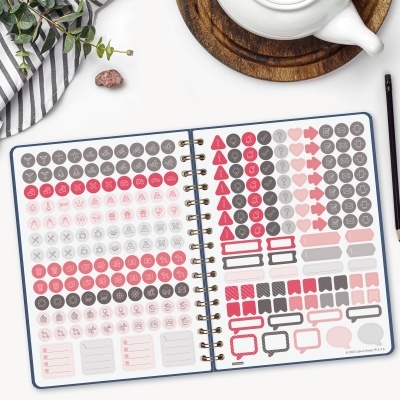 Agenda 2026 Semanal 12 meses Azul