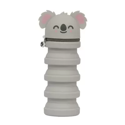 Estojo Extensível Silicone + Canetas Bo-bo Coala