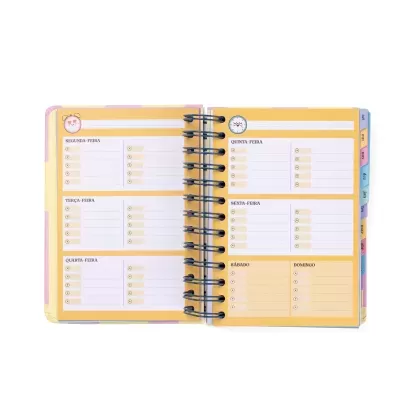 Agenda Wonder pequena 2025-26 Diária - Grande dia à vista