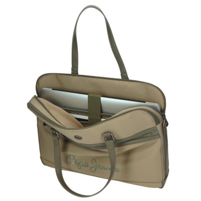 PASTA PARA PORTÁTIL 2C PEPE JEANS VERDE PASTA PARA PORTÁTIL 2C PEPE JEANS VERDE