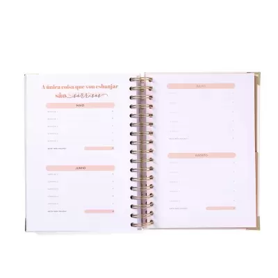 Agenda Office 2025-26 Diária - A vida é AGORA