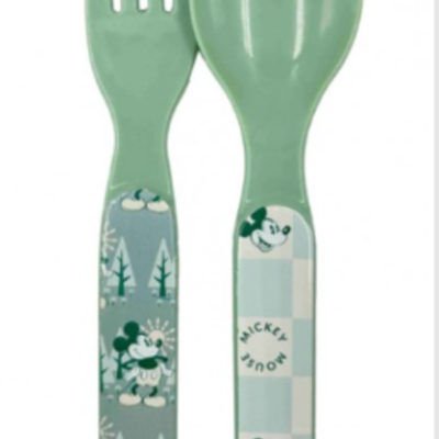 Caixa para sandes com talheres Mickey