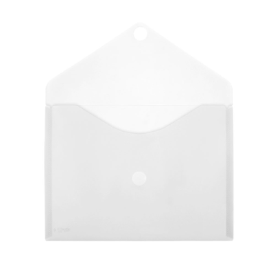Envelope com velcro A4+ Classic Crystal