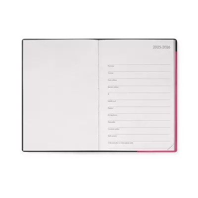 Agenda Semanal Mini 2026 Raspberry