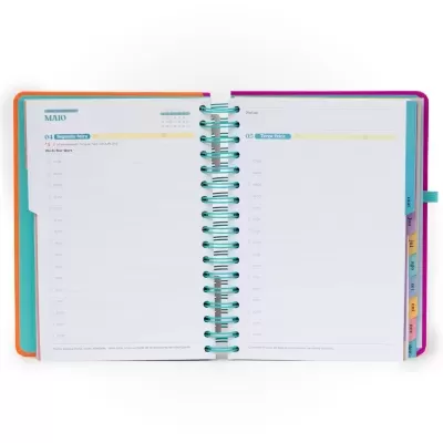 Agenda Wonder 2026 Diária - Continua a tentar