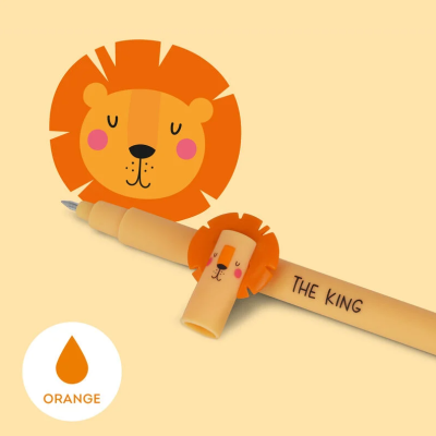 Caneta Gel Apagável Leão LEGAMI