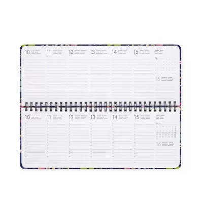 Planeador Secretária 2026 Flowers