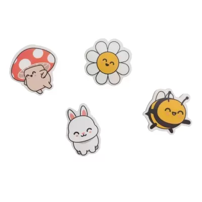 Borrachas para desenhar projetos sem parar.