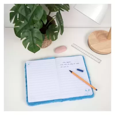 Stitch Bloco A5 PP Peluche