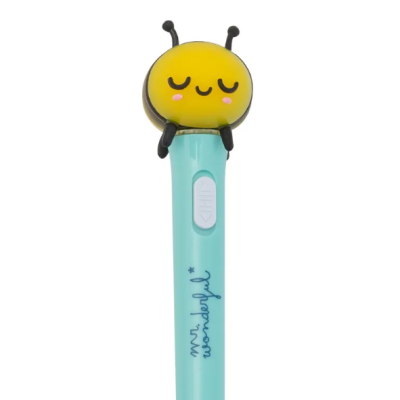 Caneta com luz - Abelha Mr. Wonderful