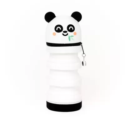 Estojo extensível de silicone - Panda