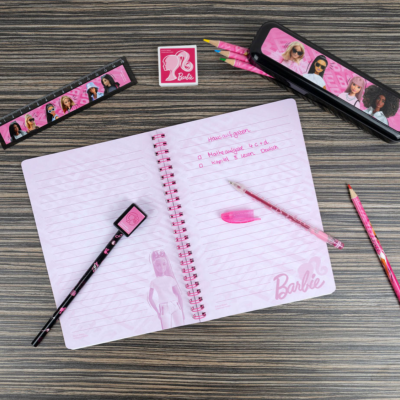 Conjunto de escrita 11 peças Barbie
