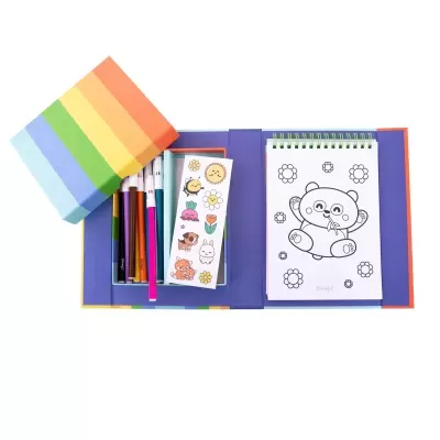 Livro para colorir - Add some colour to life