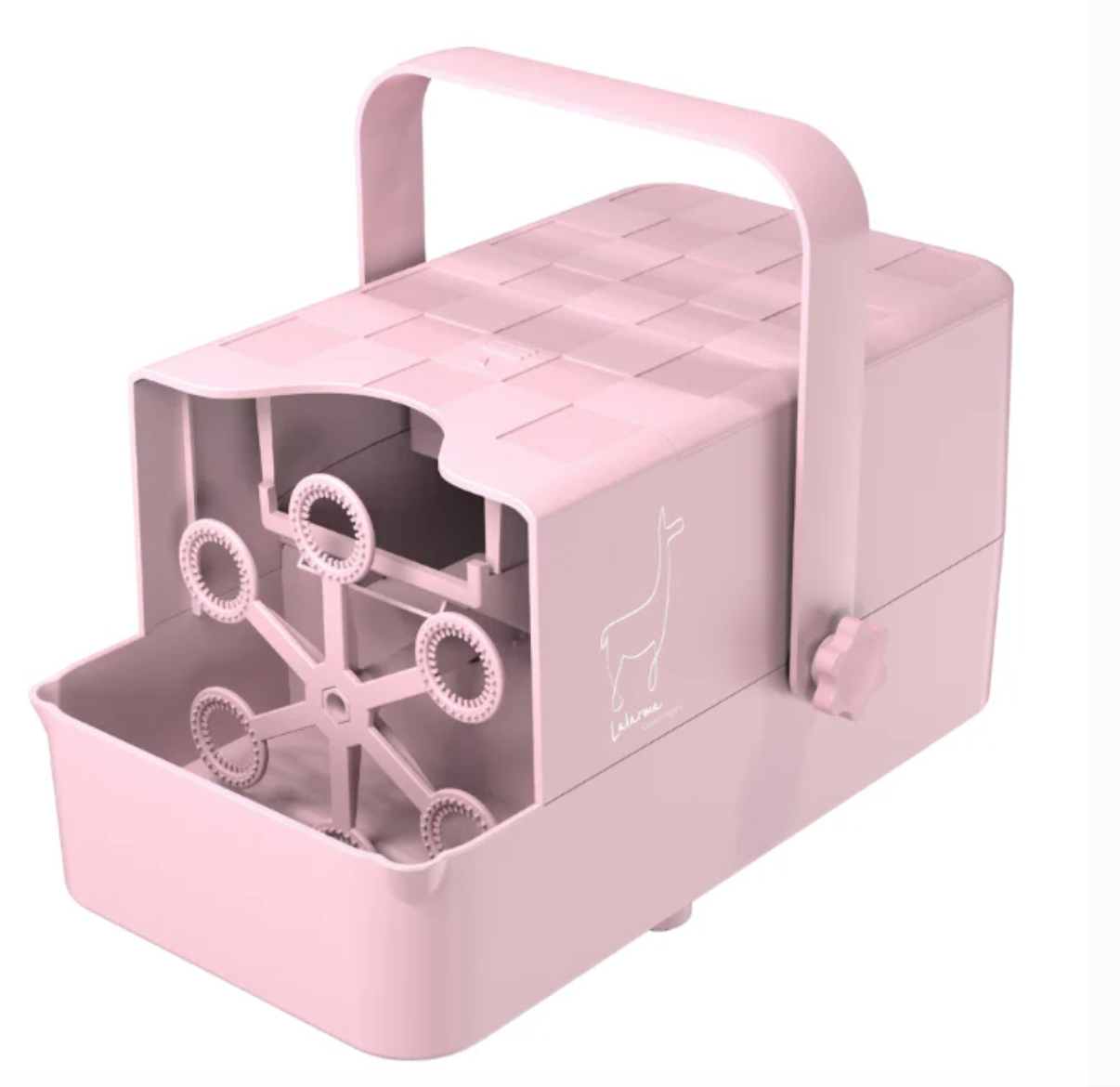 Máquina de Bolhas de Sabão Rosa| Lalarma Máquina de Bolhas de Sabão Rosa| Lalarma