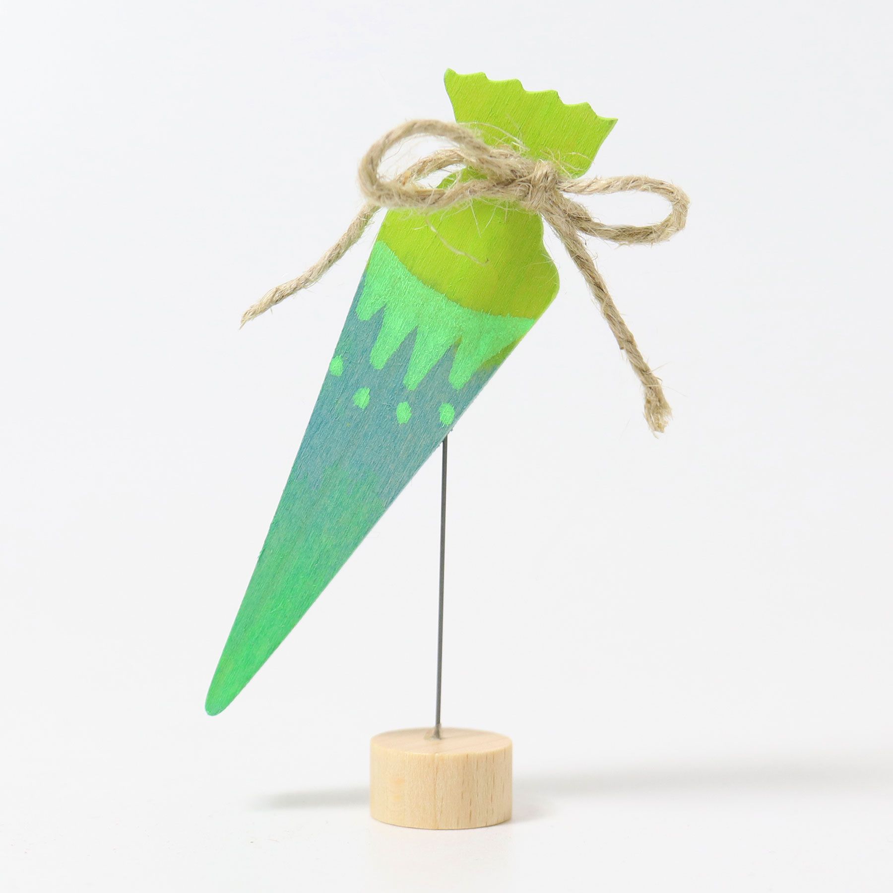 Cone de Celebração Verde Figura Decorativa | Grimm's