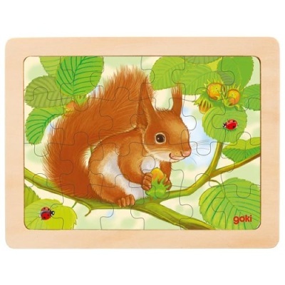 Animais da Floresta | Puzzle Pequeno