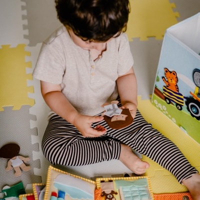 Lar Doce Lar | Livro Sensorial | Quiet Book