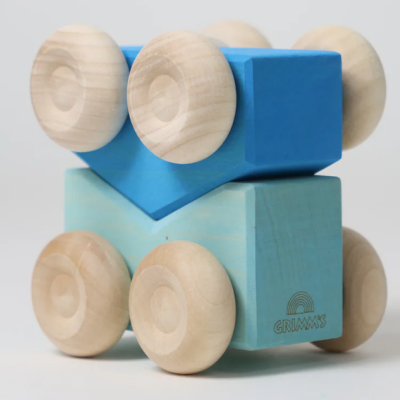 Carro empilhável azul| Grimm's Carro empilhável azul| Grimm's