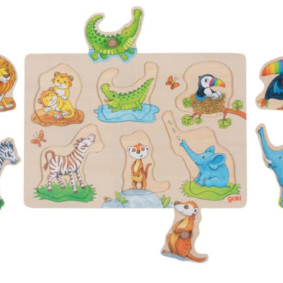 Puzzle de Encaixar Mãe & Filho II | Goki