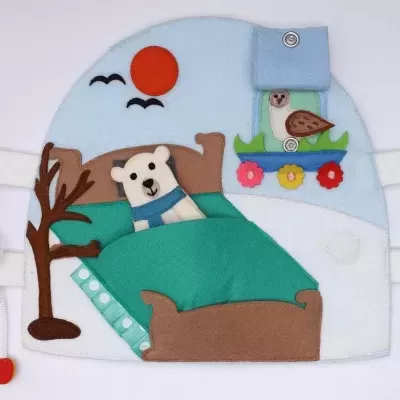 Iglu Viagem | Livro Sensorial | Quiet Book