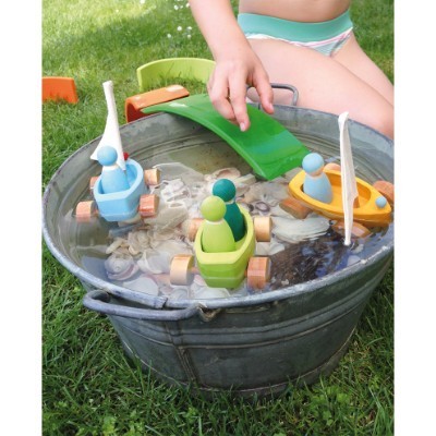 Veleiro com Boneco Peg | Grimm's