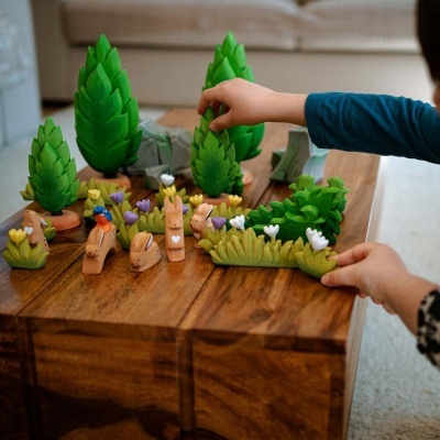 Coelho sentado | Bumbu Toys