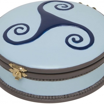 Caixa de Música Redonda Bailarina | Brilha no Escuro