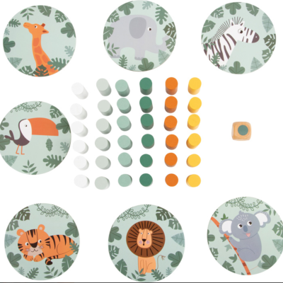 Jenga do Safari | Torre oscilante | Small Foot Jenga do Safari | Torre oscilante | Small Foot