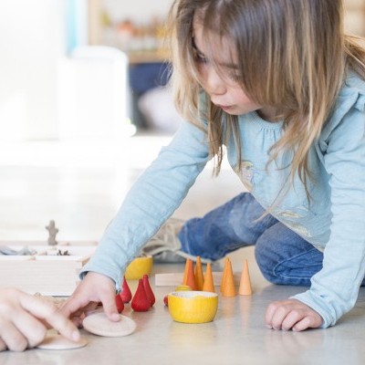 Cones Laranjas Peças Soltas