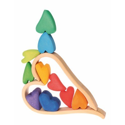 Corações Arco-Íris Set de construção | Grimm's