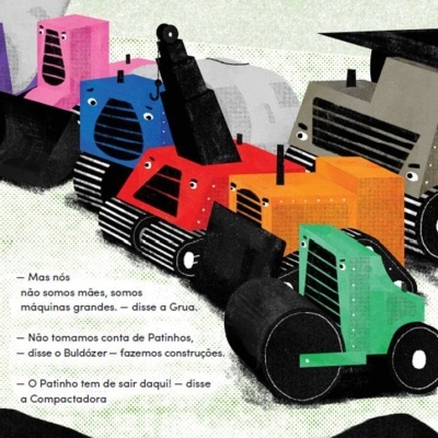 A Escavadora e o Patinho