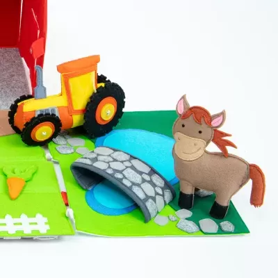 Vida na Quinta Tapete Sensorial | Quiet Book