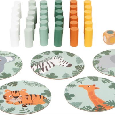 Jenga do Safari | Torre oscilante | Small Foot Jenga do Safari | Torre oscilante | Small Foot