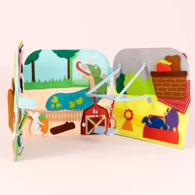 Ao Ar Livre Livro Sensorial | Quiet Book Ao Ar Livre Livro Sensorial | Quiet Book