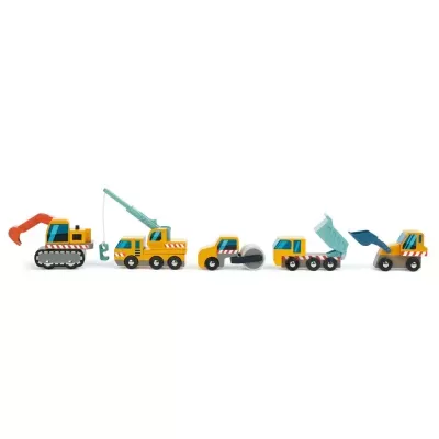Carros de construção | Tender Leaf Toys