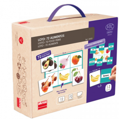 Loto: 72 Alimentos - Akros Loto: 72 Alimentos - Akros