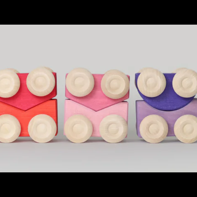 Carro empilhável azul| Grimm's Carro empilhável azul| Grimm's