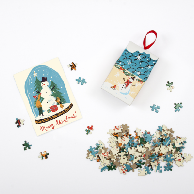 Snow Globe | Puzzle Ornament 130 Peças