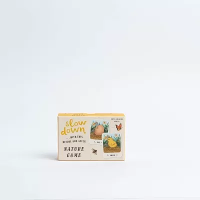 Slow Down…With This Before And After Nature Game