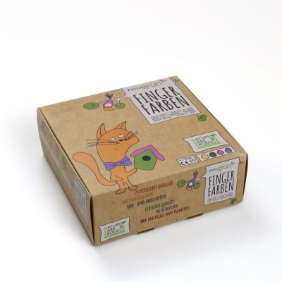 "Luka" Gato Tinta de Dedo Natural e Vegan - Neogrun