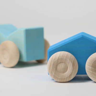 Carro empilhável azul| Grimm's Carro empilhável azul| Grimm's