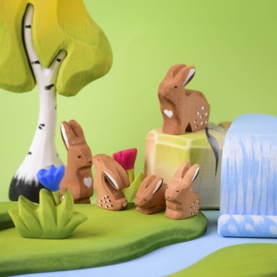 Família de Coelhos | Bumbu Toys