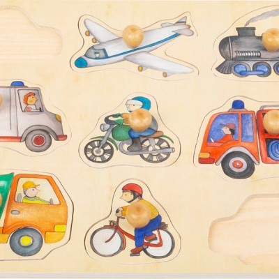 Veículos Puzzle de Pegas Veículos Puzzle de Pegas