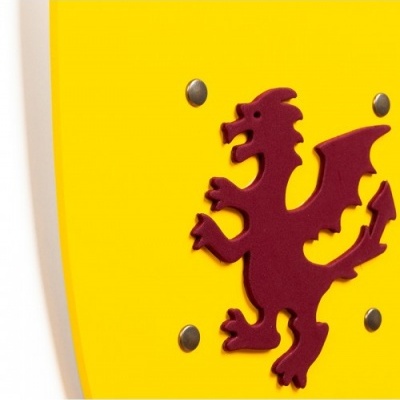 Escudo Amarelo de Cavaleiro/a Escudo Amarelo de Cavaleiro/a